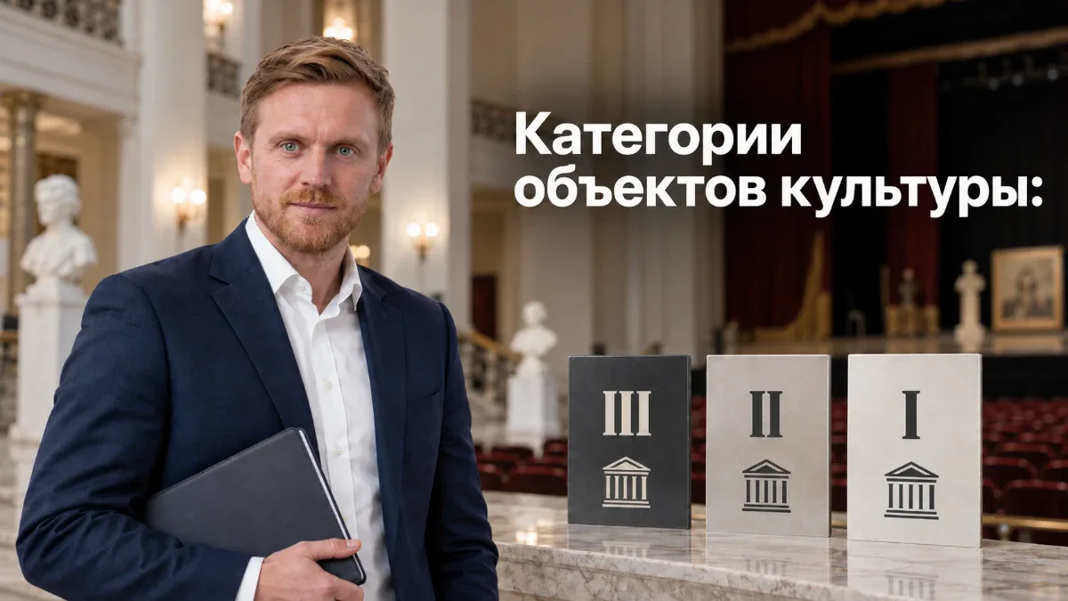 Категории объектов культуры по ПП РФ №176 — I, II и III категории
